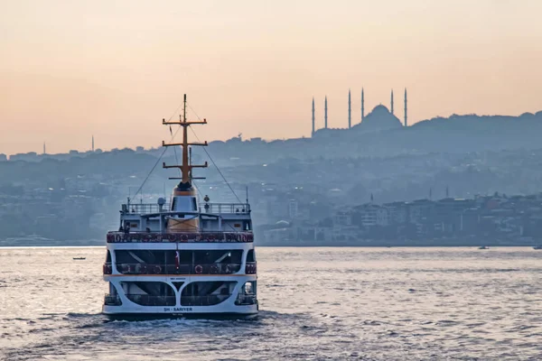 Istanbul Turecko Červen 2021 Istanbul Město Snů Mezi Kontinenty Evropy — Stock fotografie