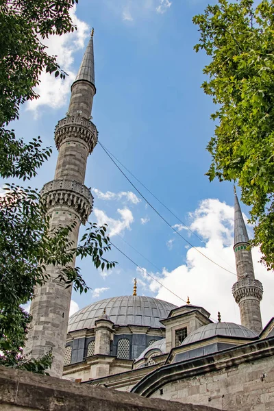 Stanbul Dini Turistik Mekanı Eyp Sultan Tarihi Camileri Binaları Ile — Stok fotoğraf