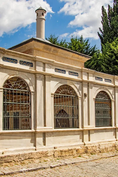 Stanbul Dini Turistik Mekanı Eyp Sultan Tarihi Camileri Binaları Ile — Stok fotoğraf