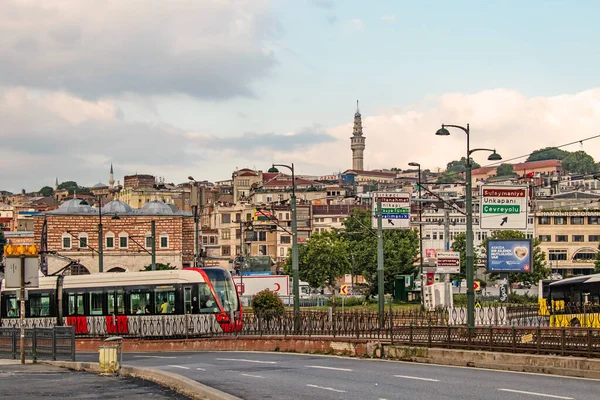 Stambuł Indyk Lipiec 2021 Widok Starego Miasta Stambule Wczesnym Rankiem — Zdjęcie stockowe