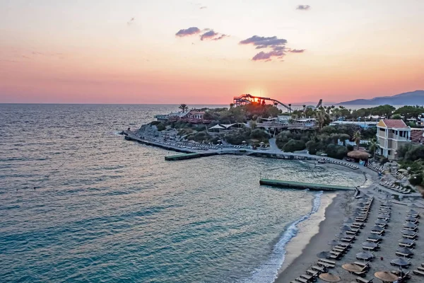 Kusadasi Aydin Türkei Juli 2021 Der Blick Von Pinebay Feriendorf — Stockfoto