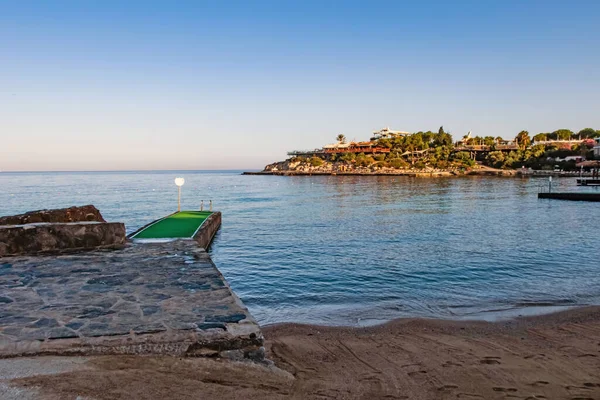 Kusadasi Aydin Türkei Juli 2021 Der Blick Von Pinebay Feriendorf — Stockfoto