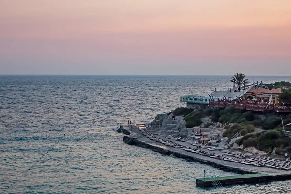 Kusadasi Aydin Türkei Juli 2021 Der Blick Von Pinebay Feriendorf — Stockfoto