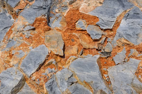 Прибережні Скелі Поверхні Каменів Природі — стокове фото