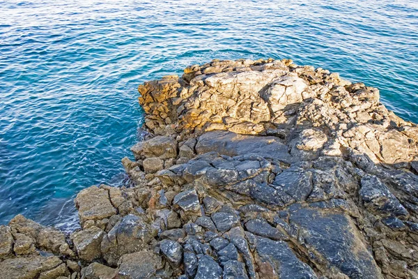 Klart Och Blått Vatten Egeiska Havet För Turister Som Älskar — Stockfoto