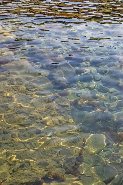 Czyste Błękitne Wody Morza Egejskiego Dla Turystów Którzy Kochają Wakacje — Zdjęcie stockowe