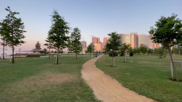 Atakoy Istanbul Turquia Agosto 2021 Vista Para Amantes Natureza Parque — Vídeo de Stock