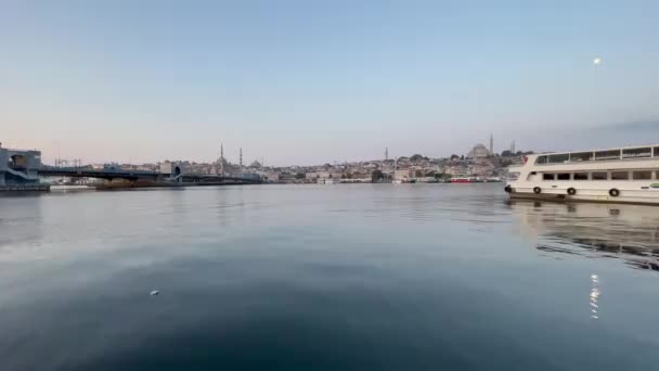 Istanbul Turquie Août 2021 Istanbul Ville Rêve Vue Sur Corne — Video