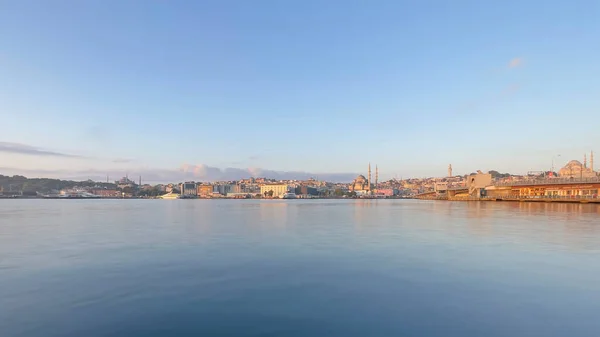 Stanbul Hindi Ağustos 2021 Bosporus Manzarası Manzara Şehir Manzarası Karakoy — Stok fotoğraf