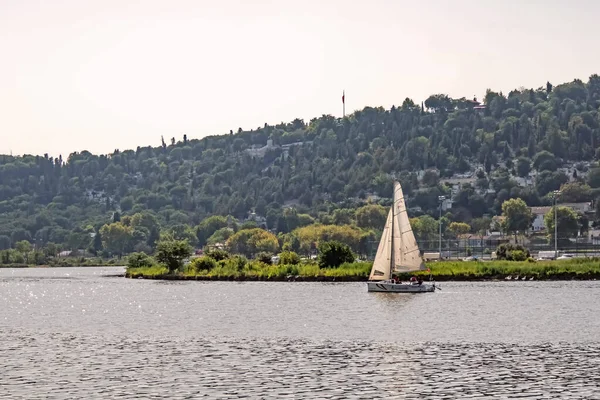 Sutluce Istanbul Kalkon Augusti 2021 Utsikten Över Det Gyllene Hornet — Stockfoto