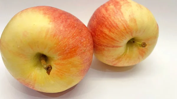 Fruto Indispensable Lleno Vitaminas Del Otoño Invierno Las Manzanas — Foto de Stock