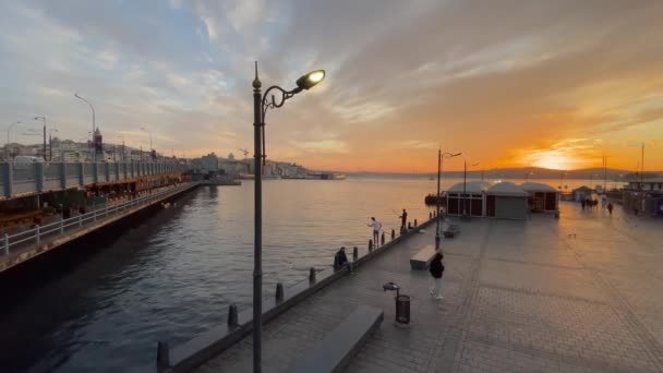 Istanbul Pavo Septiembre 2021 Estambul Ciudad Ensueño Entre Los Continentes — Vídeo de stock