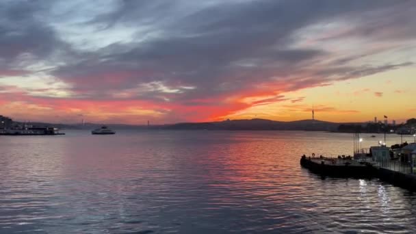 Istanbul Türkei September 2021 Istanbul Die Traumstadt Zwischen Den Kontinenten — Stockvideo