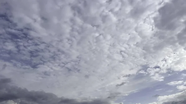 Cielo Nubes Lluvia Temporada Otoño — Foto de Stock