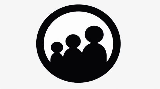Segni Intelligenti Logo Del Pubblico Generale Feed Multimediali — Video Stock