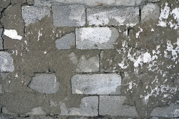 Damaged Adobe Walls Walls Plastered Mud — Stock Photo, Image