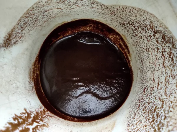 Coffee Grounds Cup Looking Fortunes Coffee Cup — Stock Photo, Image