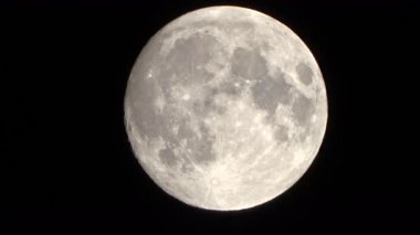 Dolunay videosu, belgesel ve filmler için dolunay görüntüsü.,