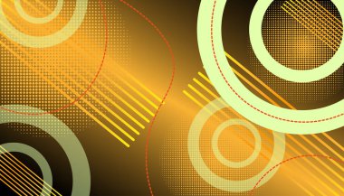 Farklı geometrik kalıplara sahip renkli soyut arkaplan