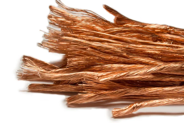 Copper wire concept — Stock Photo, Image