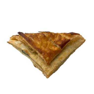 Beyaz üzerine tavuklu böreği