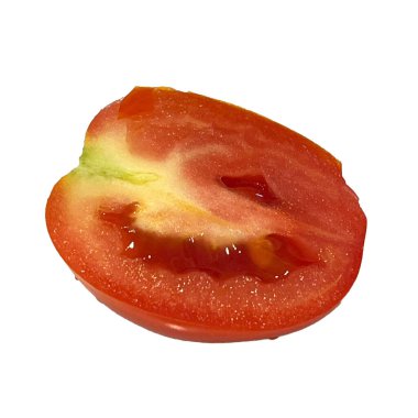 Beyaz arkaplanda omato