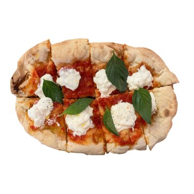 Jambonlu ve peynirli pizza