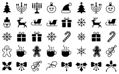 Hem Noel 'i hem de Hanuka temalarını temsil eden siyah ve beyaz bir koleksiyon. Bunlar arasında menoralar, dreideller, Noel Baba şapkaları, Noel ağaçları, ren geyikleri, kızaklar, hediyeler, kar taneleri, şeker kamışları, zencefilli ekmek adamlar, sıcak içecekler, yaylar ve çobanpüskülü