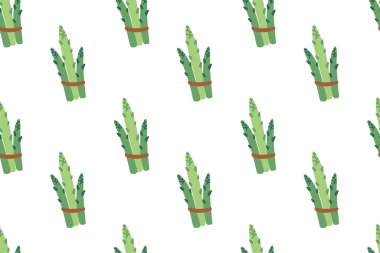 Kusursuz kuşkonmaz deseni. El yapımı renkli marul ve sebze yaprakları. Sağlıklı organik ürünler. Taze, sağlıklı sebzeler..