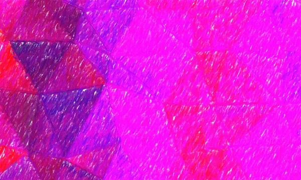 Fuchsia Farbe Abstrakte Farbe Bleistift Hintergrund Digital Erstellt — Stockfoto