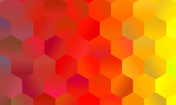 Precioso Fondo Poligonal Naranja Amarillo Creado Digitalmente — Archivo Imágenes Vectoriales