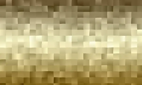 Pretty Brown Žluté Polygonální Pozadí Digitálně Vytvořeno — Stockový vektor