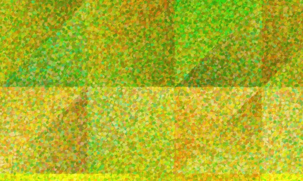 Citron Grön Impressionist Pointilism Bakgrund Digitalt Skapade — Stockfoto