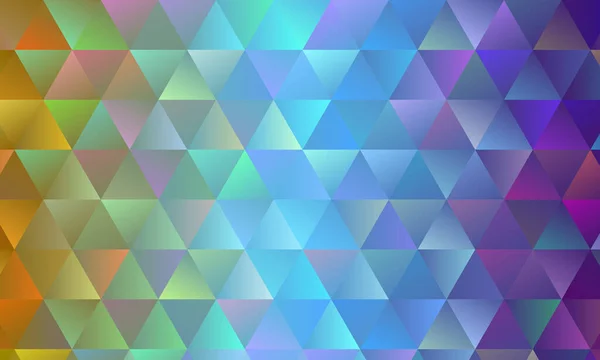 Nice Brown Blue Polygonal Background Digitally Created — Stock Vector