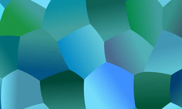 Hermoso Fondo Poligonal Azul Claro Verde Creado Digitalmente — Vector de stock