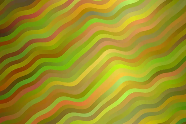 漂亮的棕色和黄色波抽象矢量背景 — 图库矢量图片