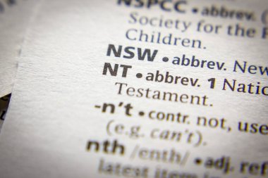 Sözlükte NT sözcüğü veya ifadesi