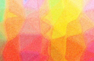 Turuncu Renkli Kalem Yüksek Kaplama arkaplanının soyut çizimi.