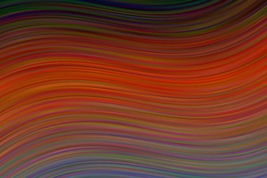 Güzel kırmızı, siyah ve turuncu dalgalar soyut vektör arkaplanı.