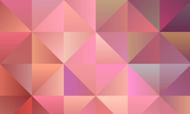 Yaratıcı açık pembe çokgen arkaplan, dijital olarak oluşturuldu