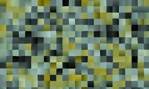 Fond Polygonal Original Vert Gris Créé Numériquement — Image vectorielle