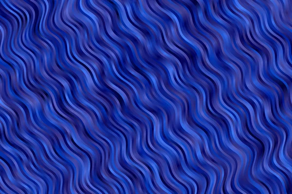 Superbe Fond Vectoriel Abstrait Ondes Bleu Foncé — Image vectorielle