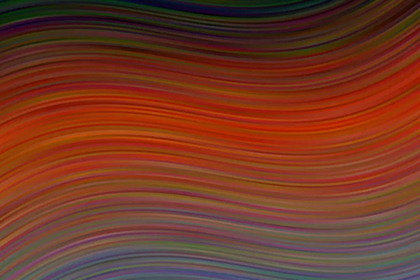 Hermoso Rojo Negro Naranja Ondas Abstracto Vector Fondo — Vector de stock