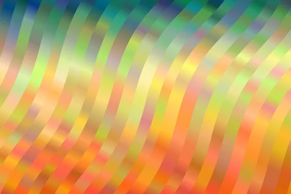 オレンジ 緑の波の抽象的な背景 あなたのニーズのための素晴らしいイラスト — ストックベクタ