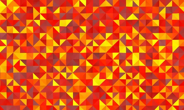 Kreativní Oranžové Žluté Mnohoúhelníkové Pozadí Digitálně Vytvořené — Stockový vektor