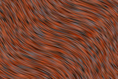 Pretty Red, siyah ve turuncu dalgalar soyut vektör arkaplanı.