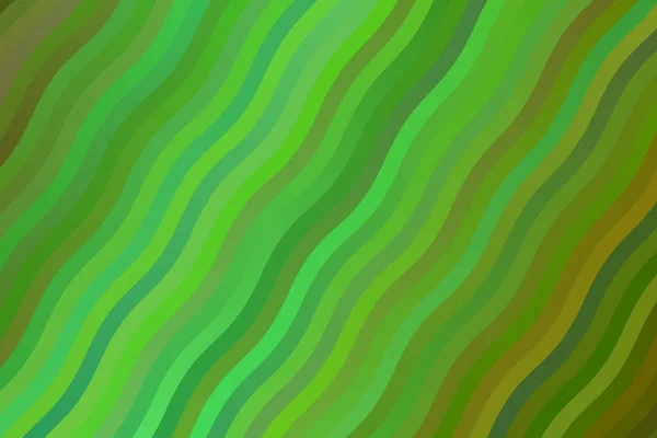 Великолепный Коричневый Зеленые Волны Абстрактный Векторный Фон — стоковый вектор