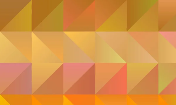 Hnědé Žluté Červené Polygonální Abstraktní Pozadí Skvělá Ilustrace Pro Vaše — Stockový vektor