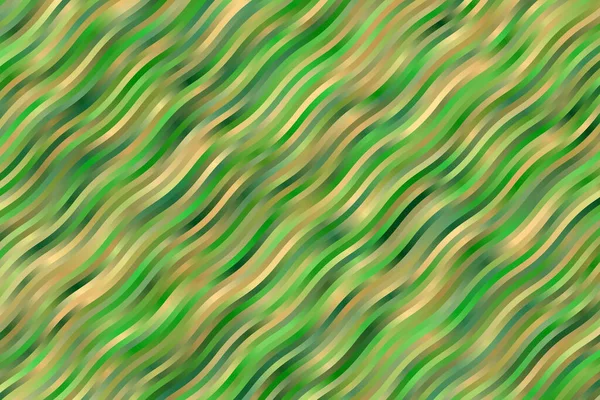 Superbe Fond Vectoriel Abstrait Jaune Vert Vagues — Image vectorielle