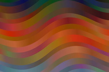 Güzel kırmızı, siyah ve turuncu dalgalar soyut vektör arkaplanı.